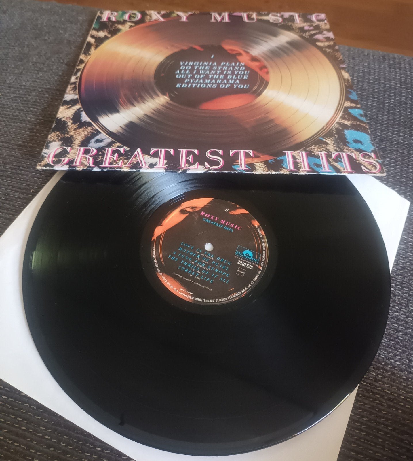 Roxy Music - Greatest Hits 1977 VG++, Ophalen of Verzenden, Gebruikt, Overige formaten, Poprock