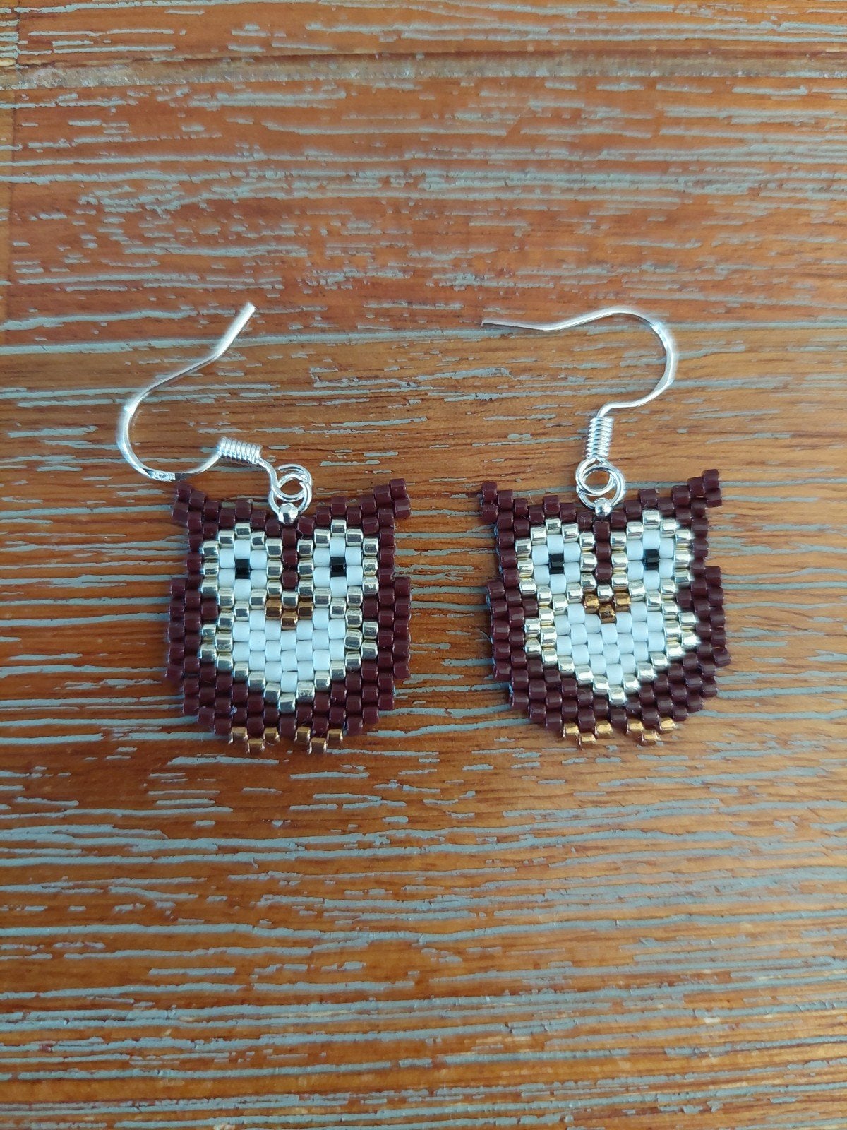 Oorbellen uiltjes, Sieraden, Tassen en Uiterlijk, Oorbellen, Nieuw, Hangers, Overige materialen, Bruin, Ophalen of Verzenden