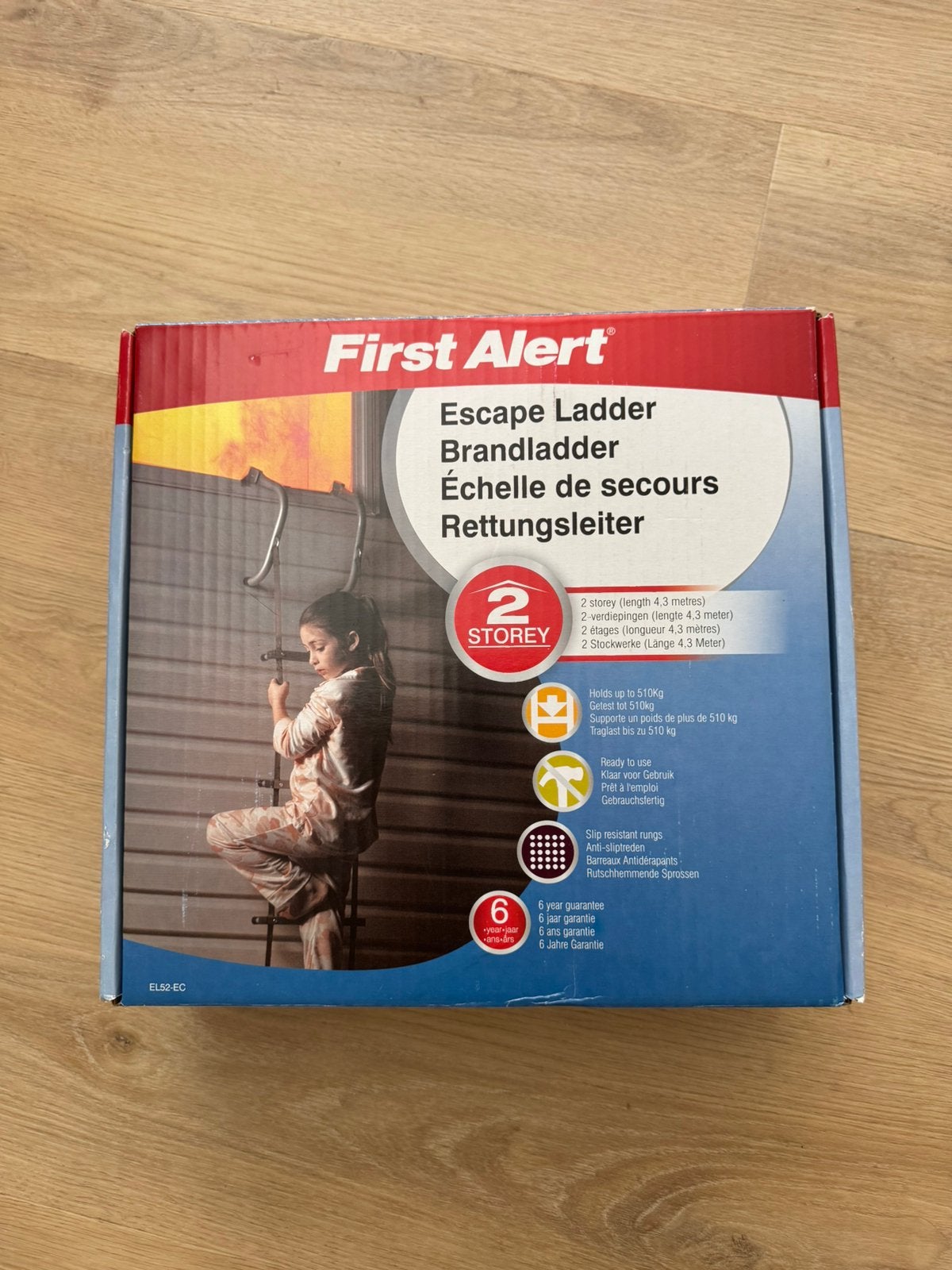 First Alert Escape ladder brandladder 2 verdiepingen NIEUW, Ophalen, Nieuw, Ladder, Opvouwbaar of Inschuifbaar