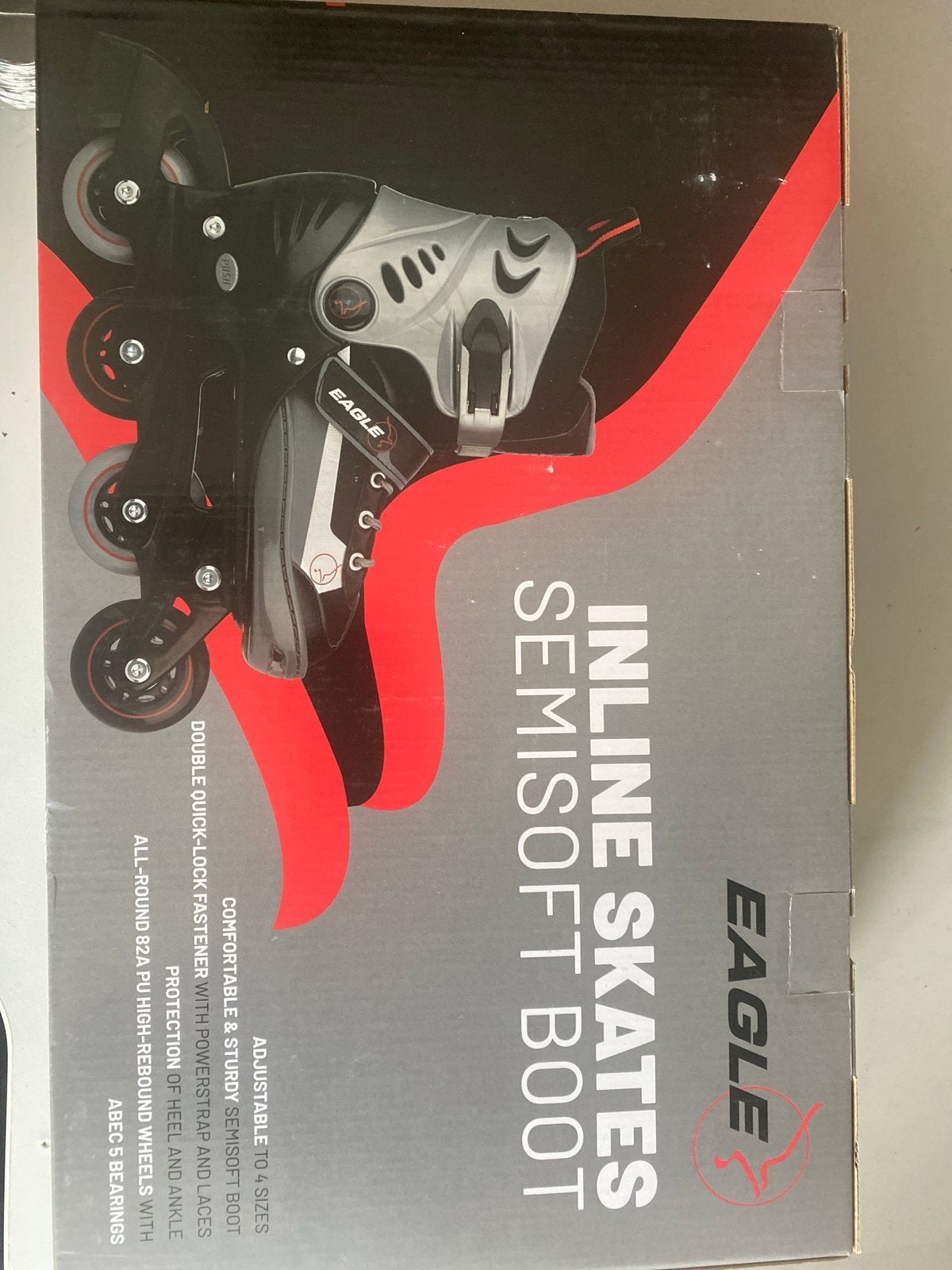 Nieuwe Eagle Inline Skates Semisoft Boot - Maat 34-37, Overige merken, Overige typen, Onbekend, Nieuw