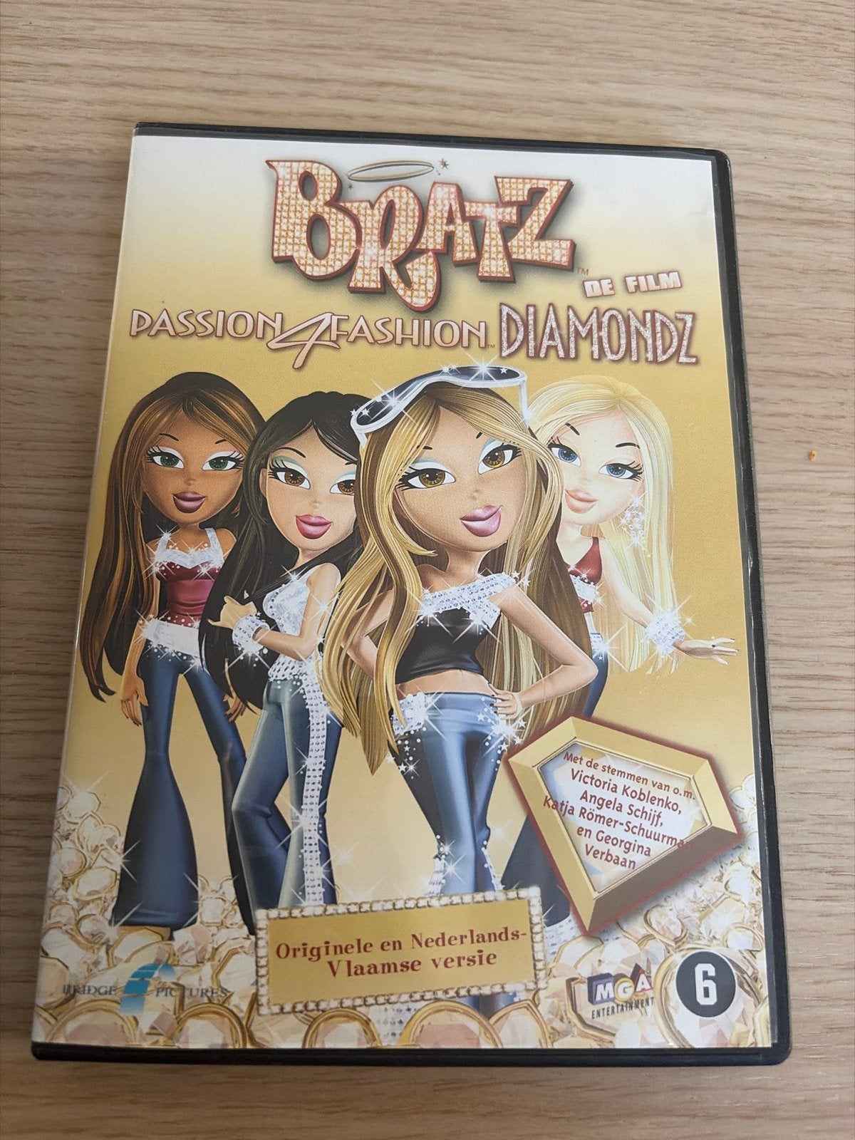 Bratz De Film: Passion 4 Fashion Diamondz DVD, Cd's en Dvd's, Ophalen, Animatie, Nederlands, Zo goed als nieuw