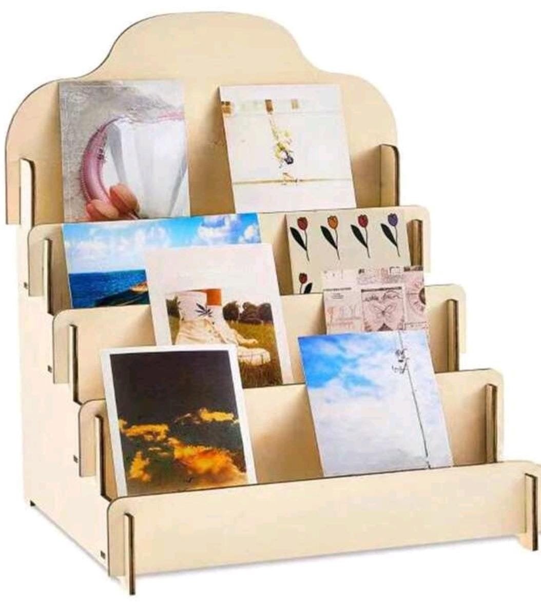 Houten kaartenrek / display voor ansichtkaarten, Ophalen, 1980 tot heden, Utrecht