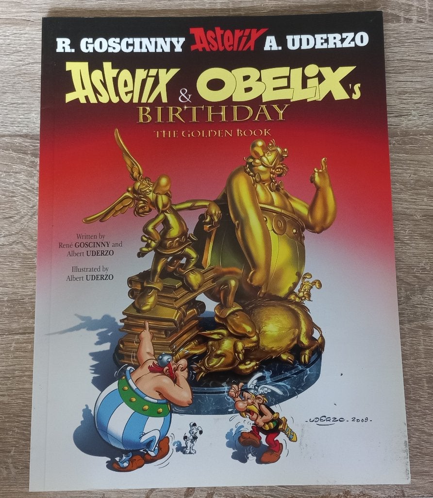 Asterix & Obelix's Birthday (de verjaardag van, Engels), Eén stripboek, Ophalen of Verzenden, Zo goed als nieuw, Goscinny & Uderzo