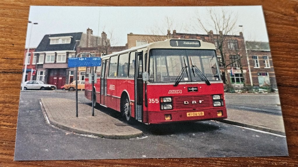 Foto BUS BBA Breda 355, Verzenden, Gebruikt, Bus of Metro, Overige typen