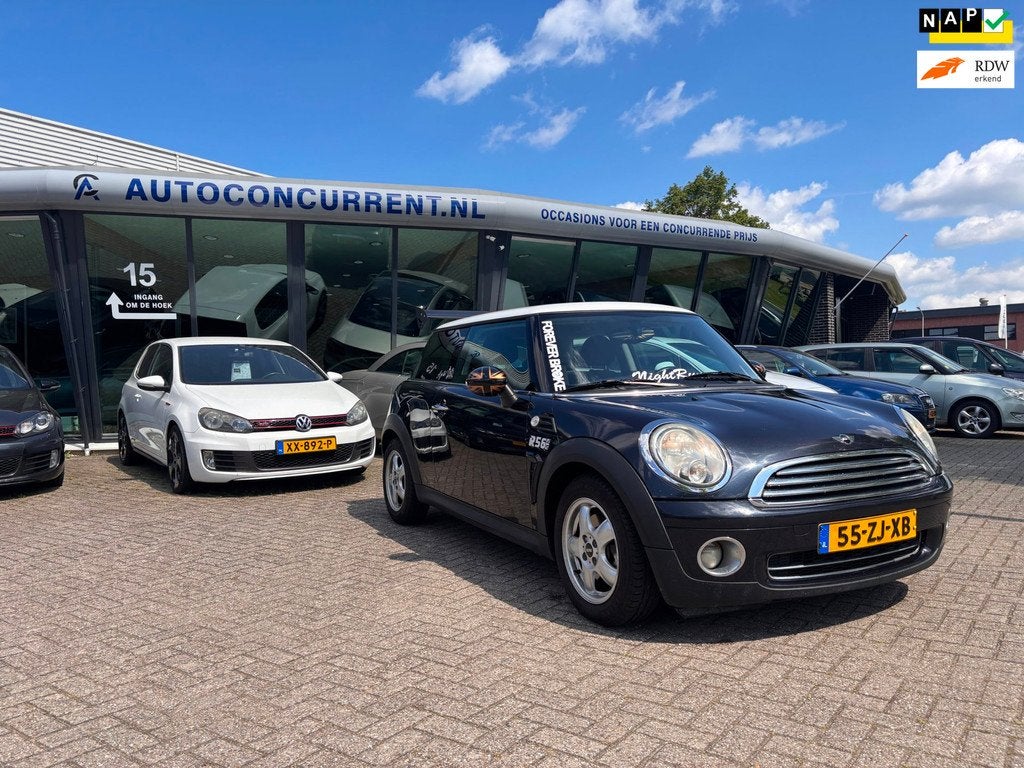 Mini Mini 1.6 Cooper, Extra set wielen, Nieuwe APK Inruil mo, Auto's, Mini, Voorwielaandrijving, Gebruikt, 750 kg, 4 cilinders