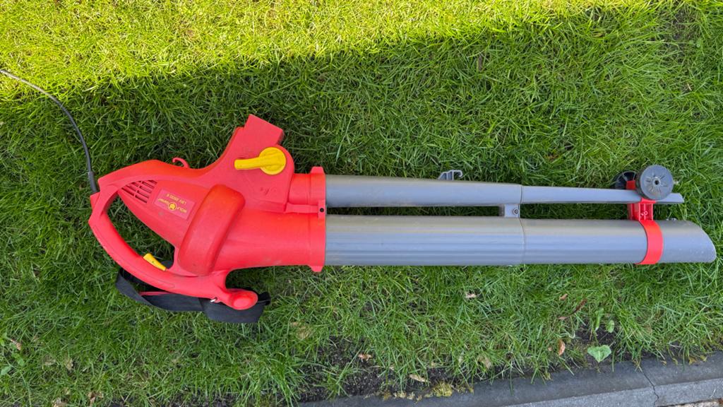 WOLF Garten LBV 2600 E Bladblazer/Bladzuiger, Ophalen, Gebruikt, Handgedragen, Met versnipperfunctie