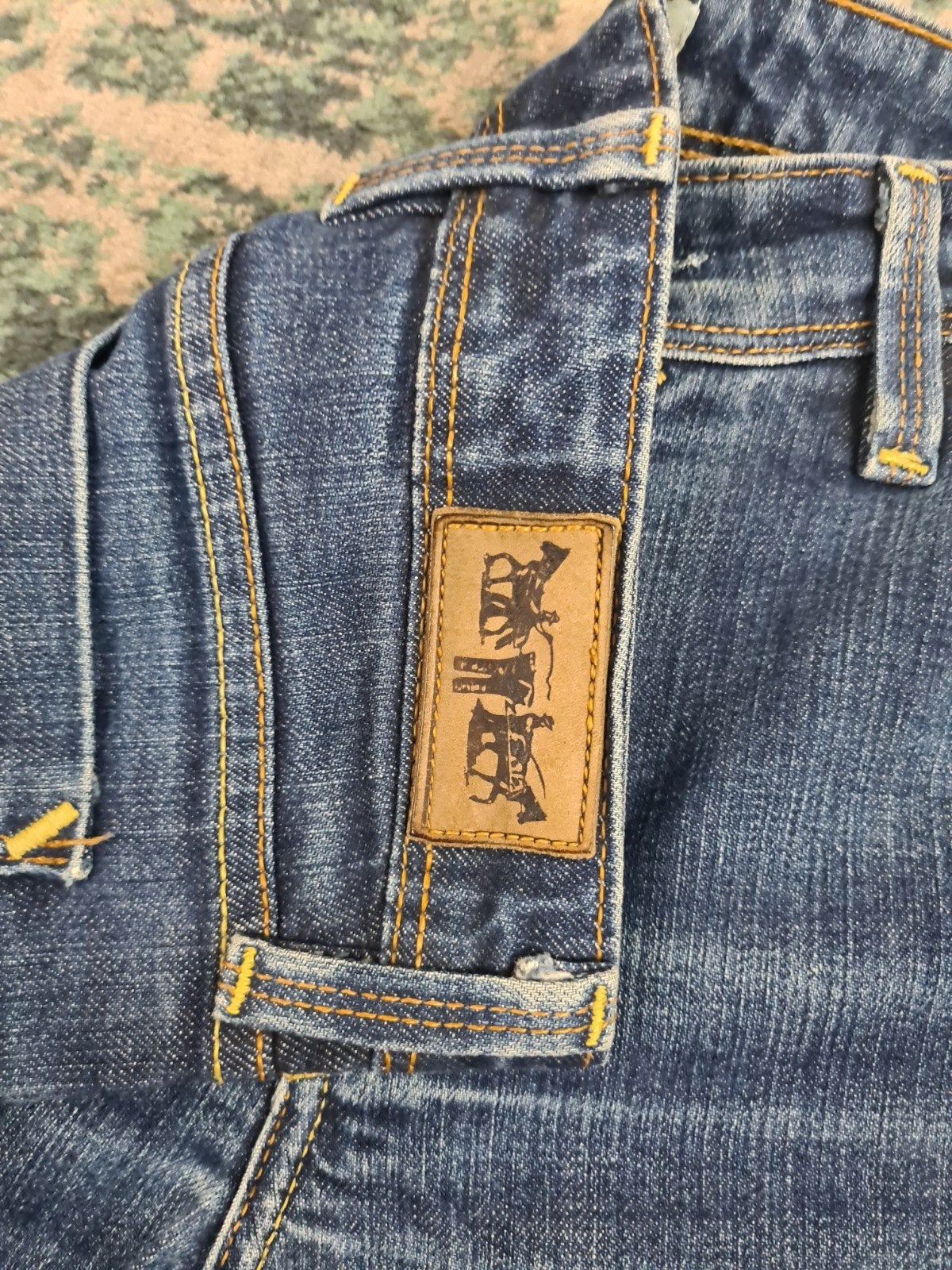 Levi's 627 straight fit W30 L30 Dames Tulsi3030 High-rise, Blauw, Ophalen of Verzenden, Zo goed als nieuw, W30 - W32 (confectie 38/40)