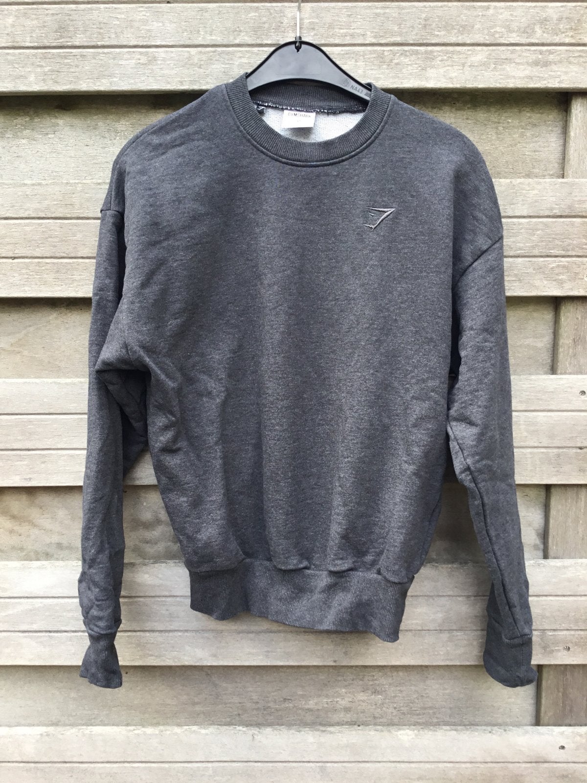 Gymshark sweater grijs XS, Ophalen, Gedragen, Maat 34 (XS) of kleiner, Grijs