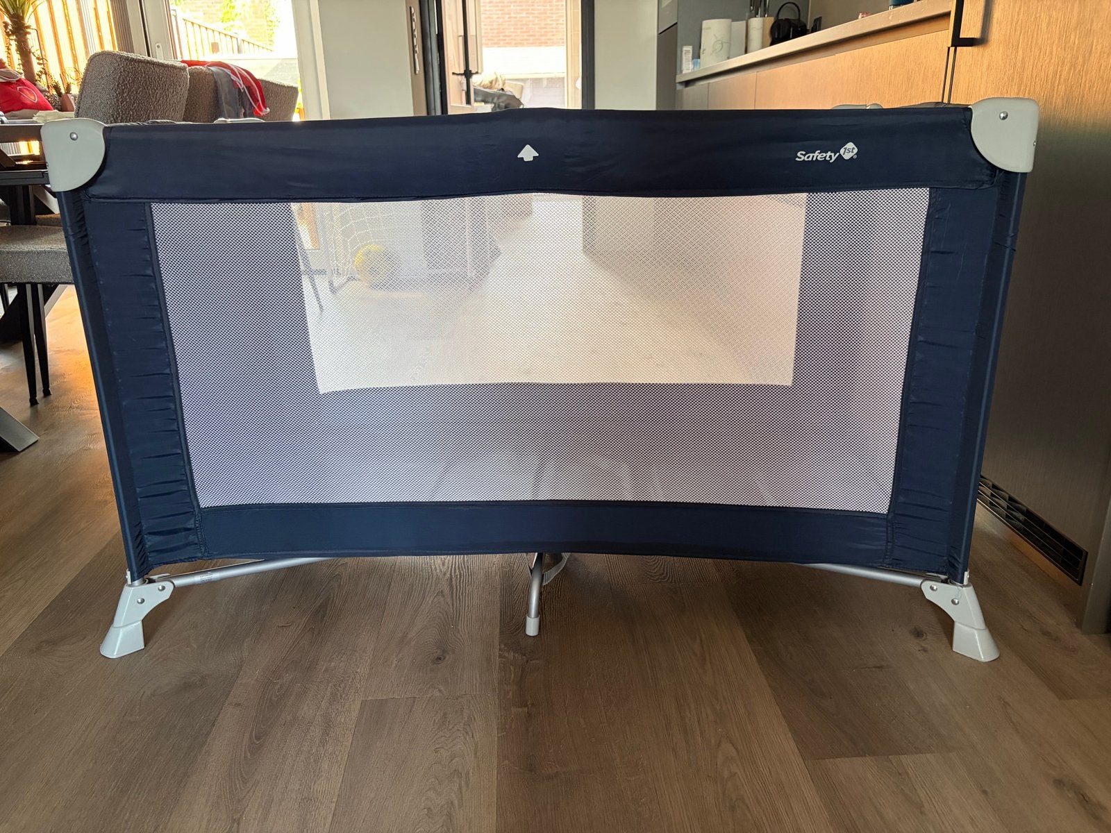 Safety 1st Reisbedje met matras en hoeslaken, Ophalen, Zo goed als nieuw, Reisbedje