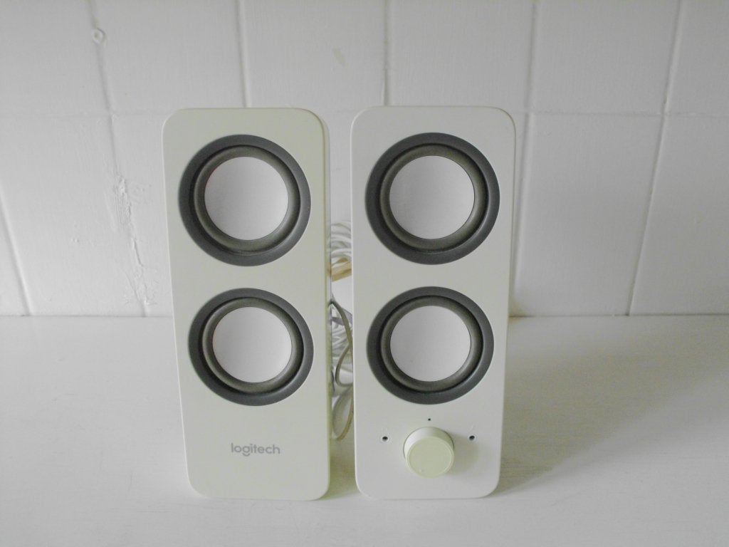Logitech Multimedia Speakers z200 laptop PC luidsprekers wit, Computers en Software, Ophalen, Gebruikt, Overige typen