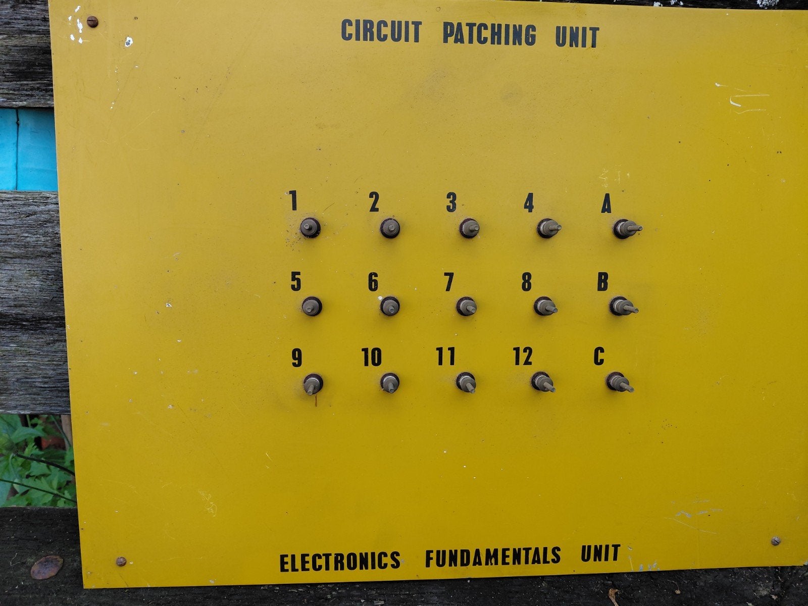 Oud elektrisch schakelbord, Ophalen of Verzenden