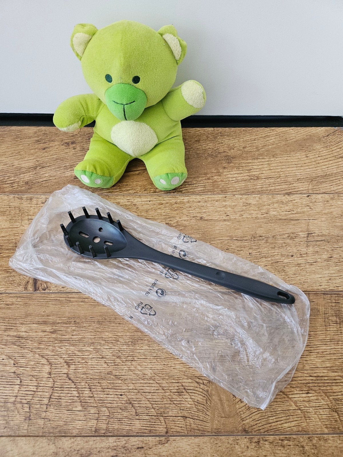 Tupperware pasta lepel / grijs-zwart, Ophalen of Verzenden, Nieuw, Overige kleuren, Overige typen