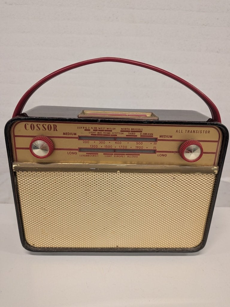 Cossor transistorradio jaren 60, Gebruikt, N.v.t., N.v.t., Ophalen of Verzenden