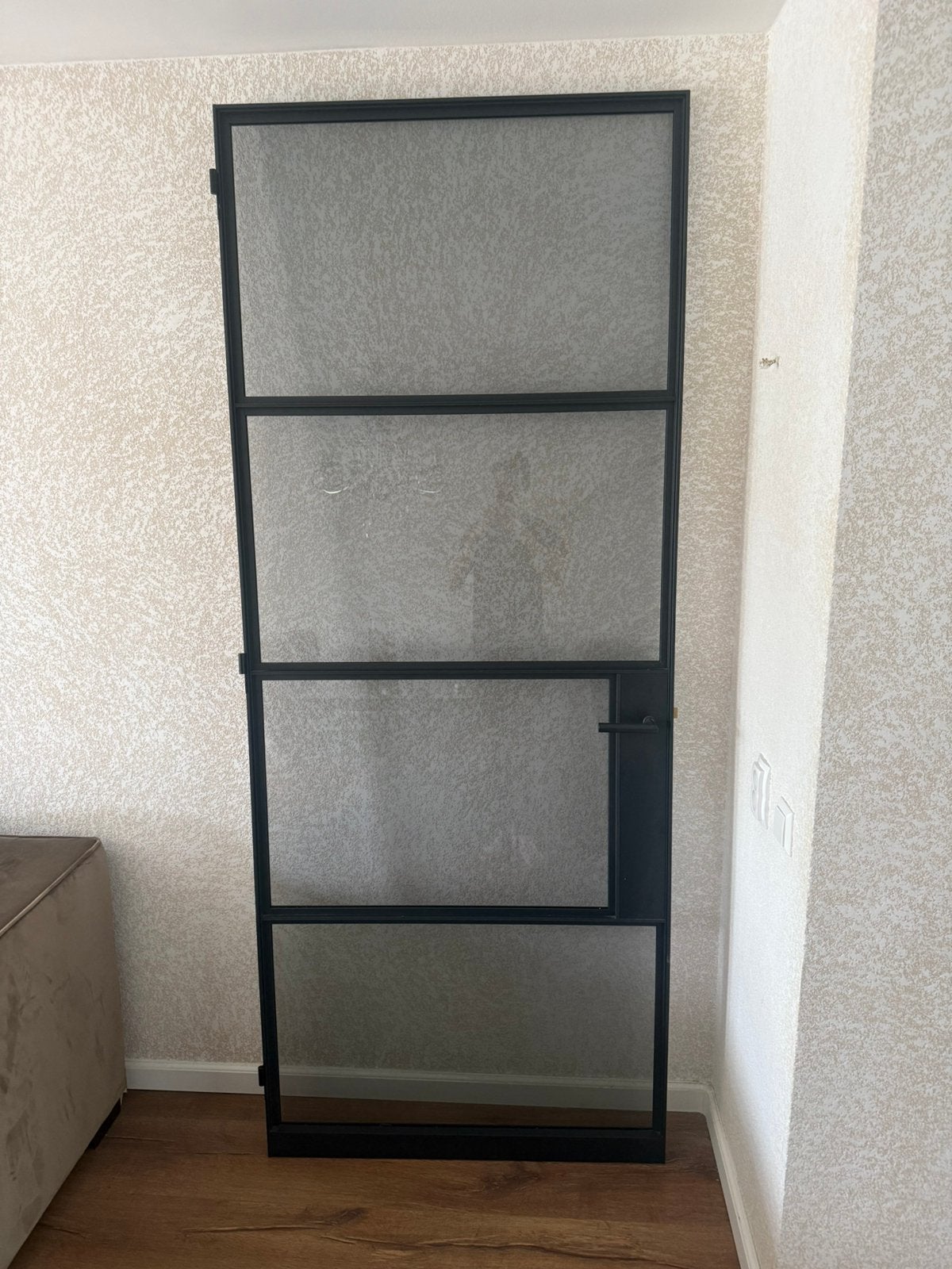 Stalen Deur, Ophalen, Minder dan 80 cm, 215 cm of meer, Binnendeur