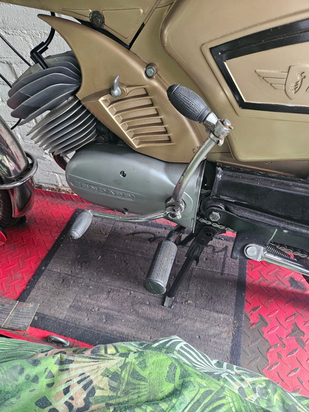 Zündapp 517 - 3 versnellingen voetgeschakeld, perfect lopend, Ophalen, Gebruikt, Overige modellen
