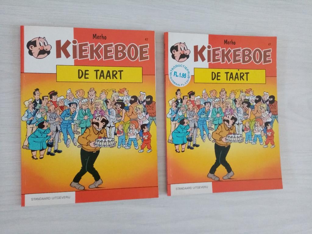 Kiekeboe, Boeken, Gelezen, Eén stripboek, Merho, Ophalen of Verzenden