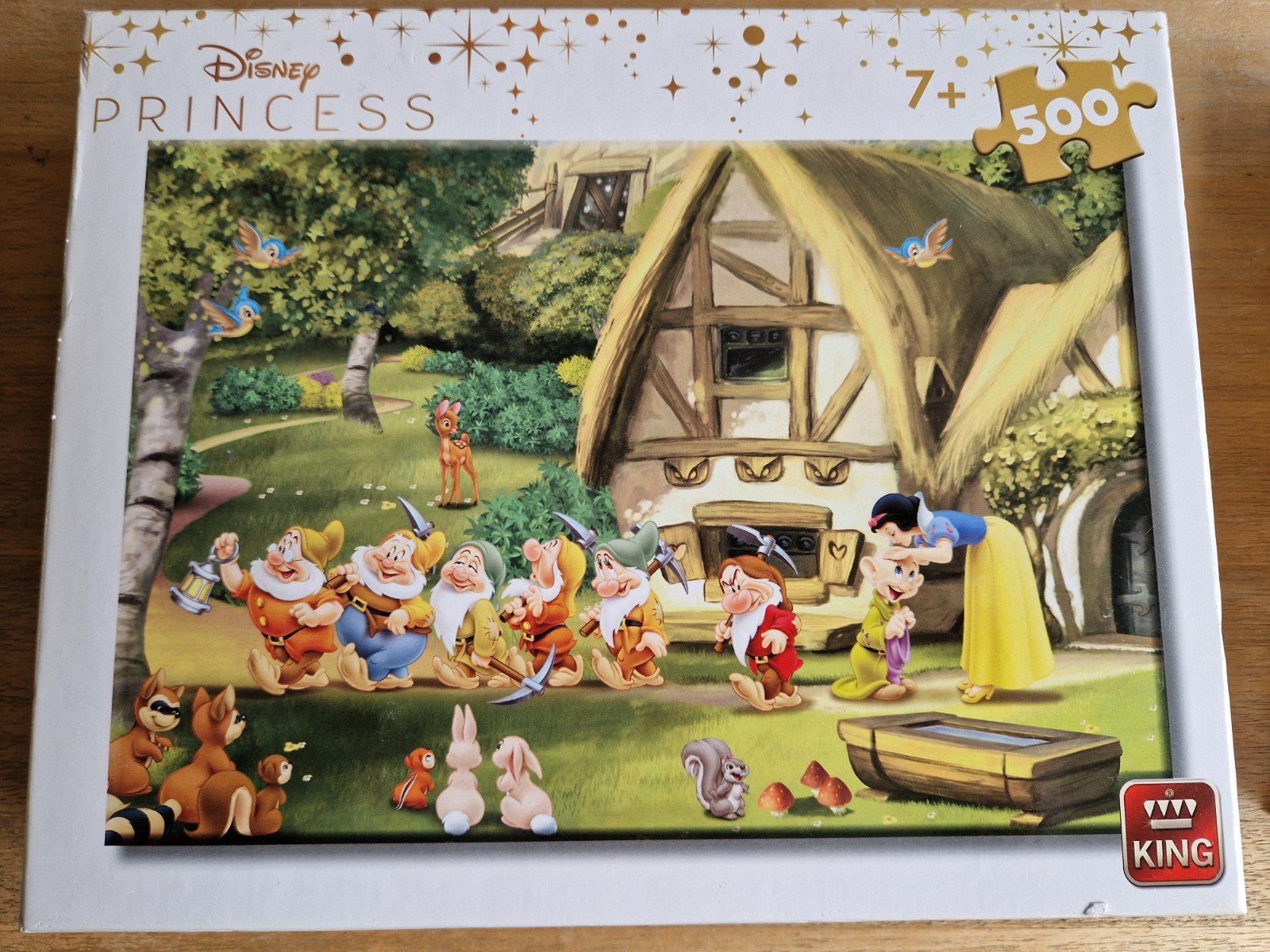 Disney Princess Sneeuwwitje puzzel 500 stukjes, Hobby en Vrije tijd, Ophalen of Verzenden, 500 t/m 1500 stukjes, Zo goed als nieuw