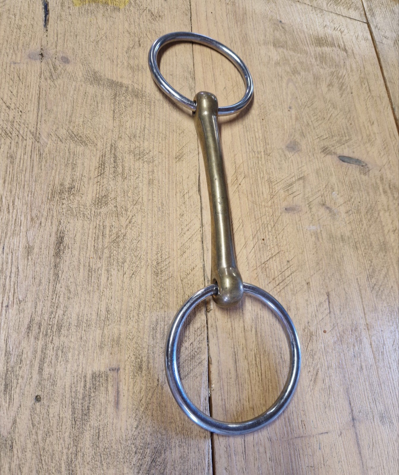 Bit/Stang gebogen, 12,5cm HS aurigan legering, Dieren en Toebehoren, Ophalen of Verzenden, Bit