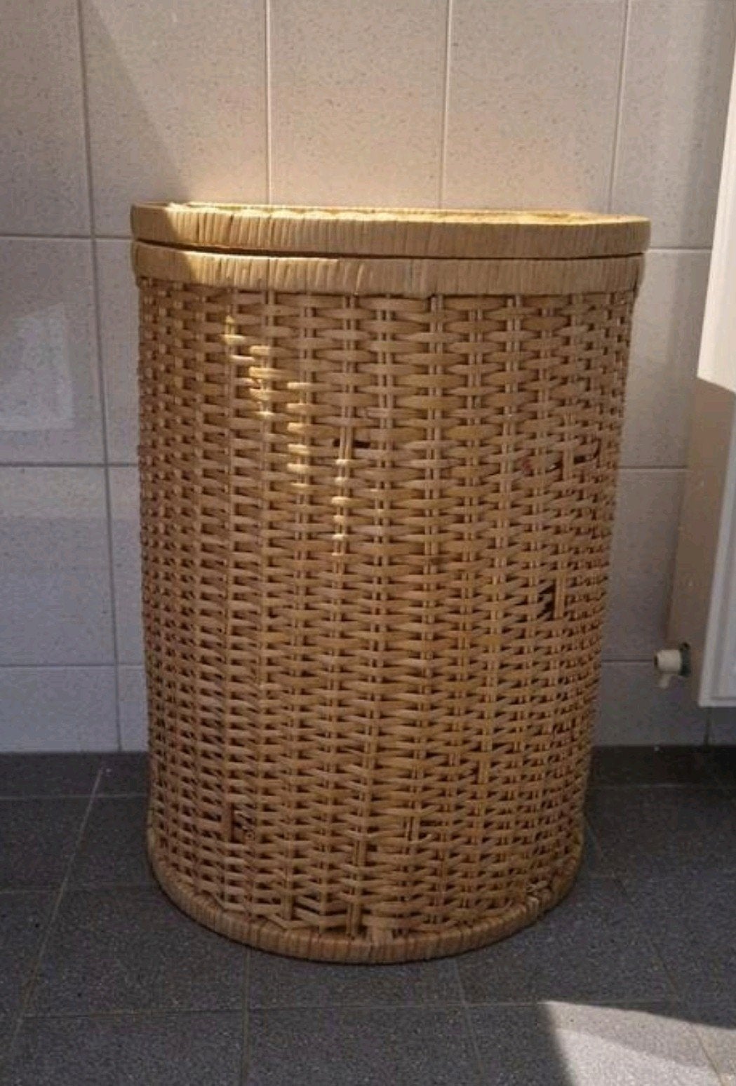 Rotan • Riet • Wasmand, Huis en Inrichting, Ophalen, Zo goed als nieuw, Bruin