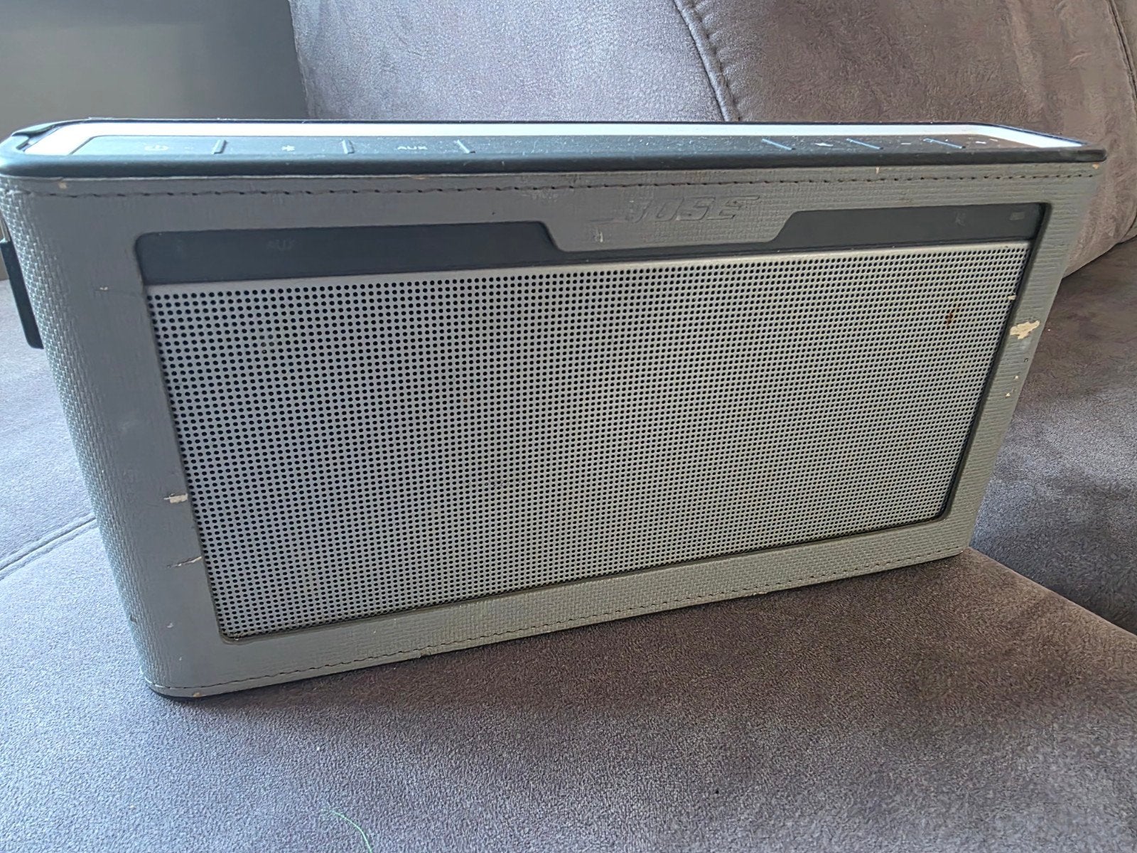 Bose SoundLink 3 Bluetooth speaker - Grijs incl bescherming, Gebruikt, Ophalen of Verzenden, Draagbare speaker, Bose