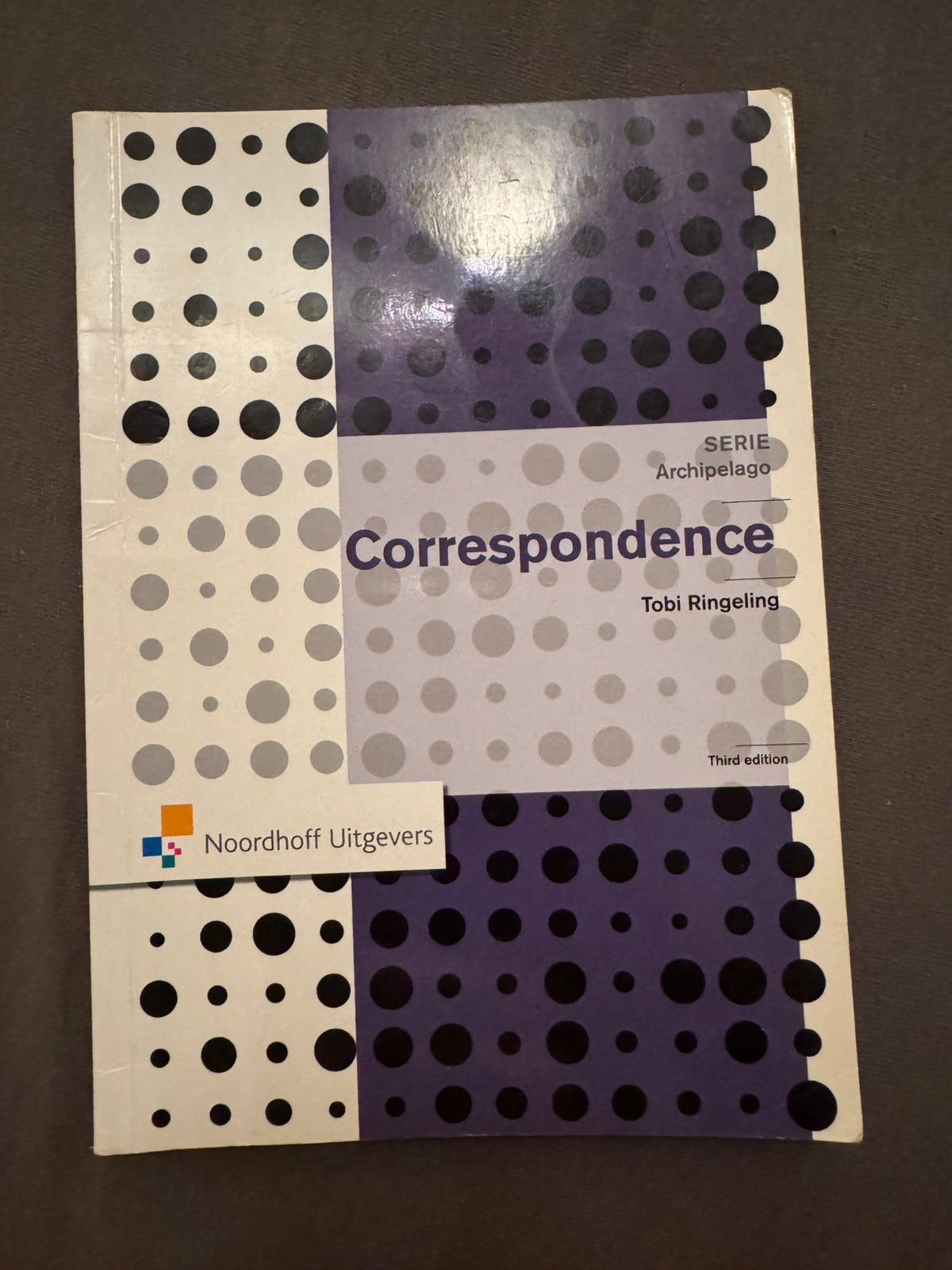 Correspondence Tobi Ringeling, Ophalen of Verzenden, Gelezen, Overige niveaus, Engels