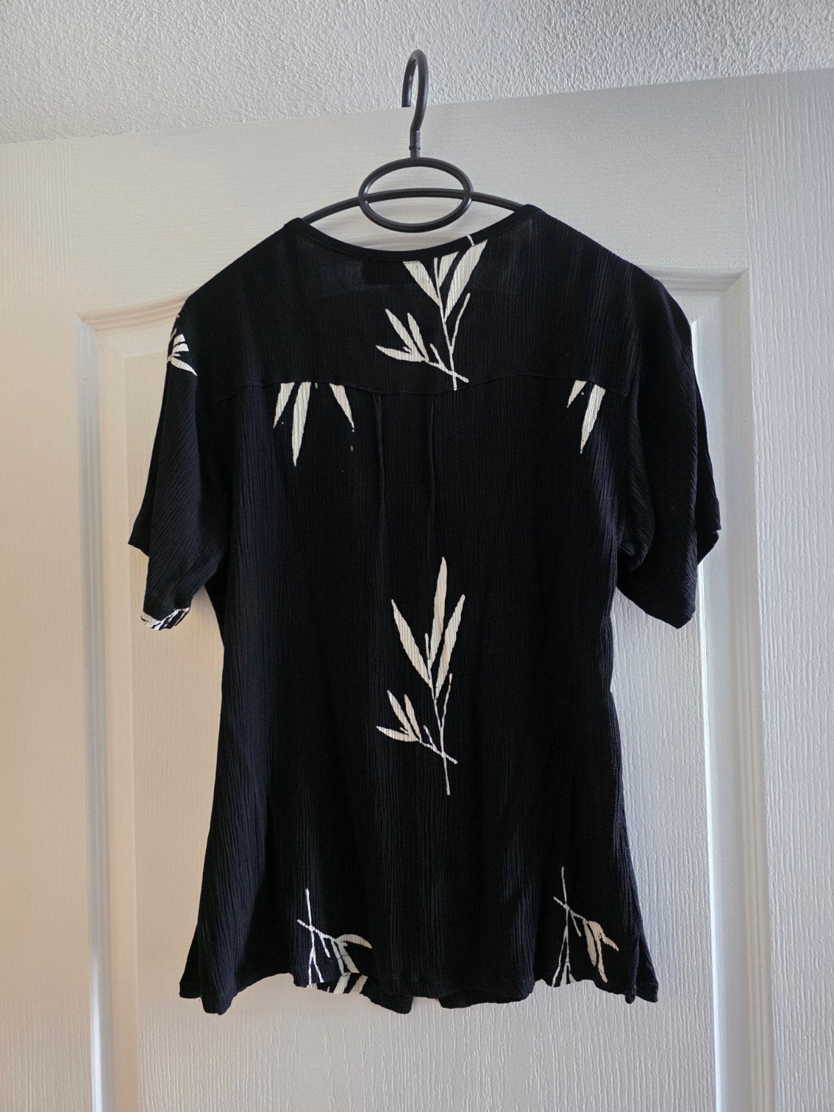 Billy Blue dames blouse zgan, Maat 38/40 (M), Zwart, Ophalen of Verzenden, Korte mouw