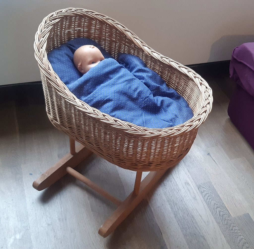 Schommelbed voor poppen, Ophalen, Gebruikt, Babypop