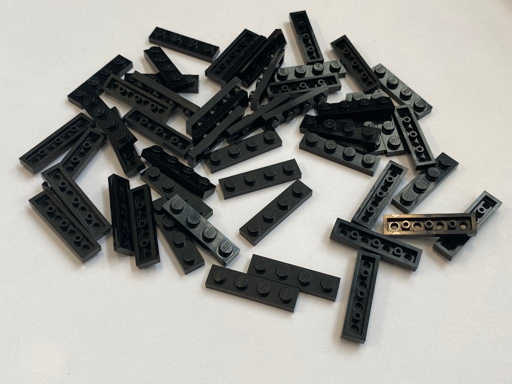 Partij 50x nieuwe 1x4 Lego plaatjes diverse kleuren, Overige thema's, Lego, Nieuw, Ophalen of Verzenden