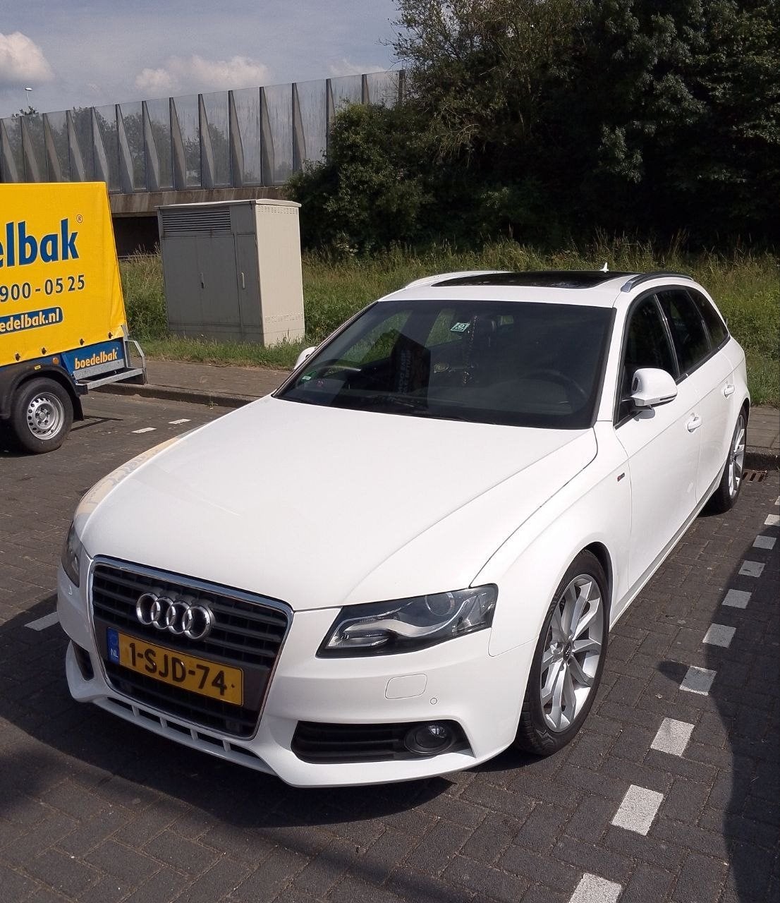 Audi A4 1.8 Tfsi 118KW Avant Multitronic 2008 Wit, 4 cilinders, 160 pk, A4, Wit