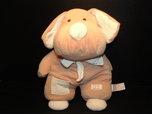 TIAMO HOND VELOURS BEIGE MET WITTE GEWAFELDE STOF, Verzenden, Nieuw, Overige typen