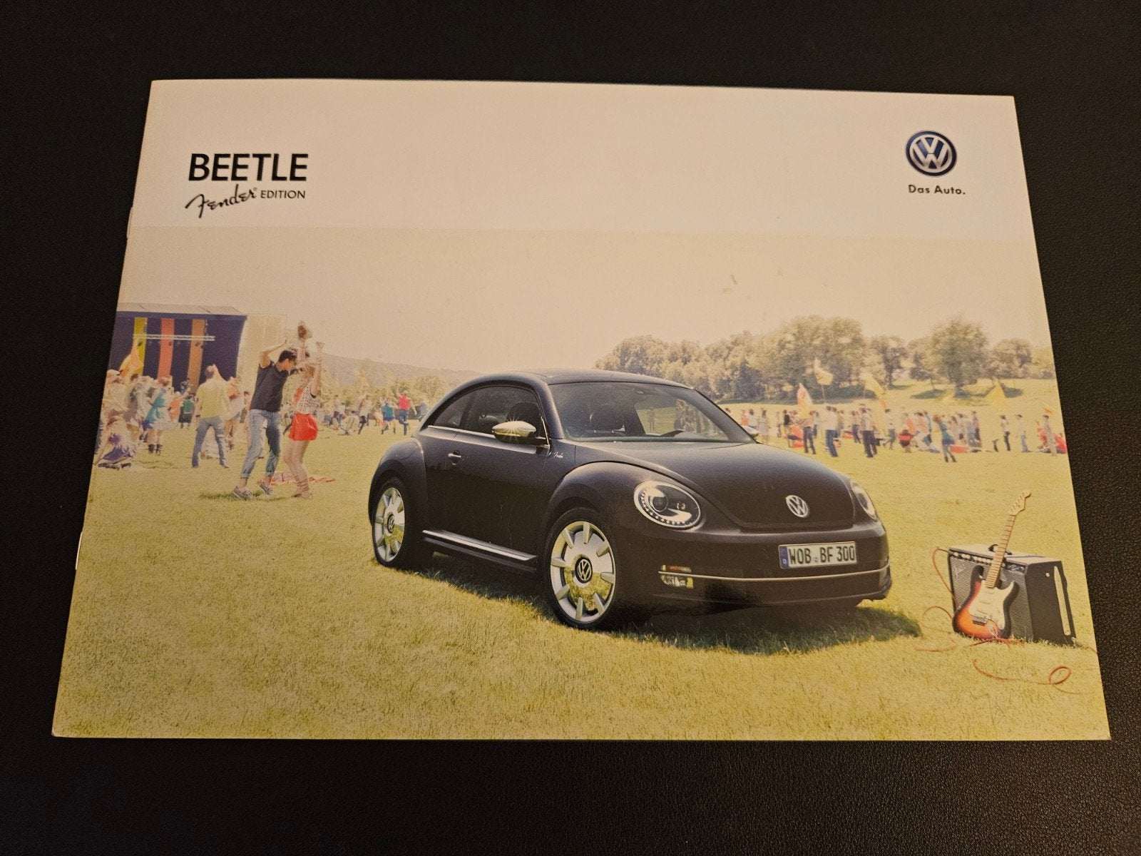 Brochure Volkswagen Beetle Fender Edition 2013, Ophalen of Verzenden, Zo goed als nieuw, Volkswagen