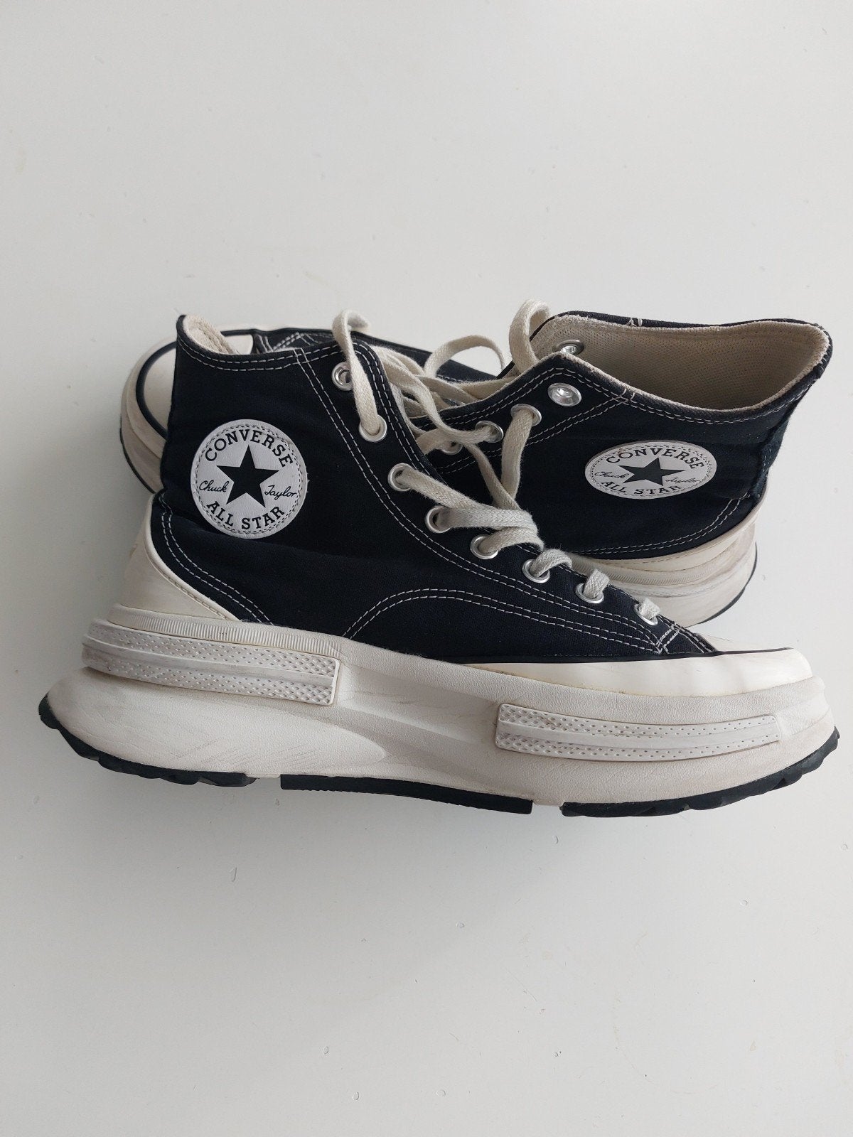 Converse Run Star Hike High Top Zwart - Maat 42, Zwart, Converse, Ophalen of Verzenden, Sneakers of Gympen