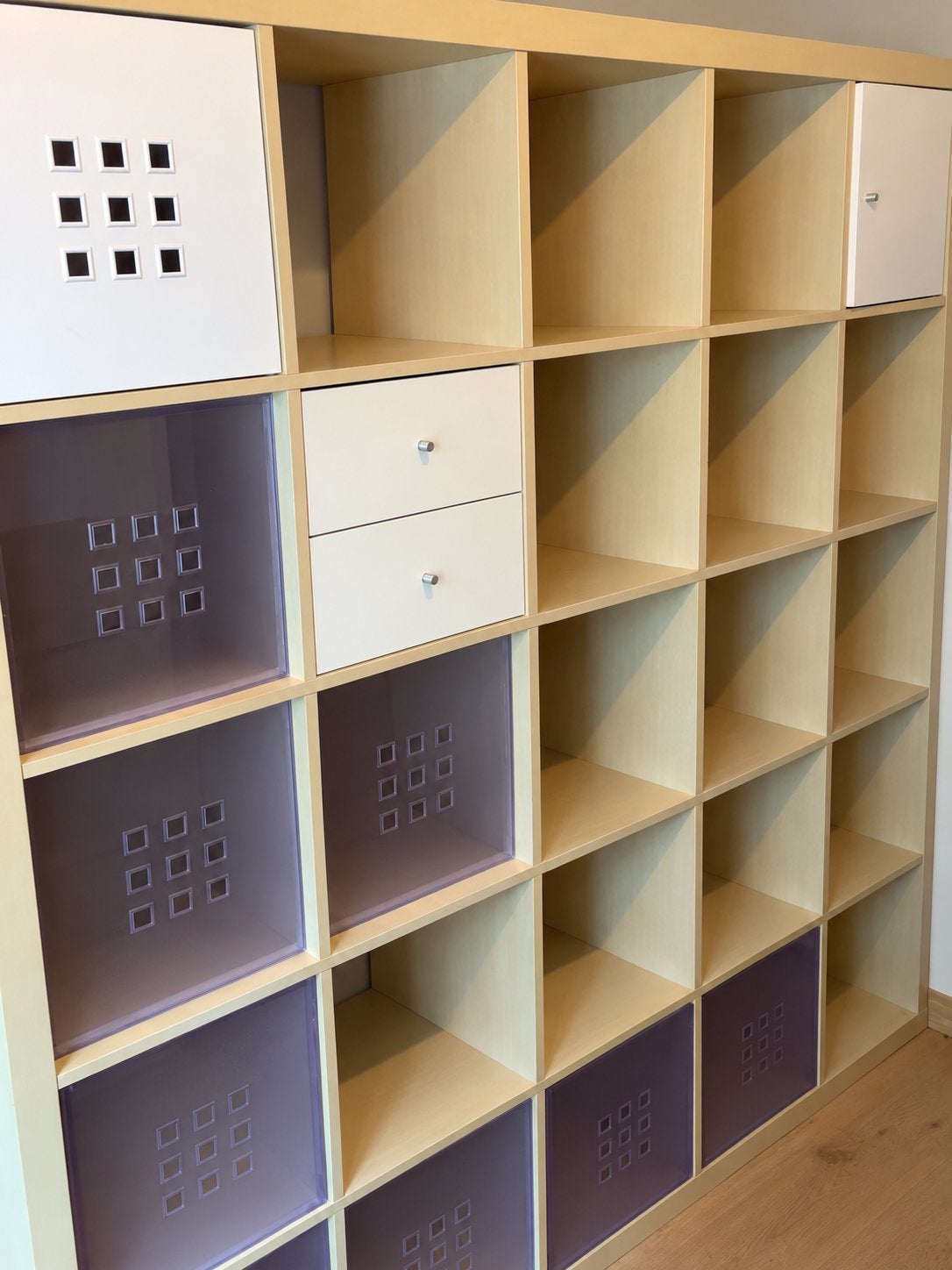 GRATIS Kallax kast met lades en deuren - IKEA, Ophalen, Gebruikt, 150 tot 200 cm, Met lade(s)