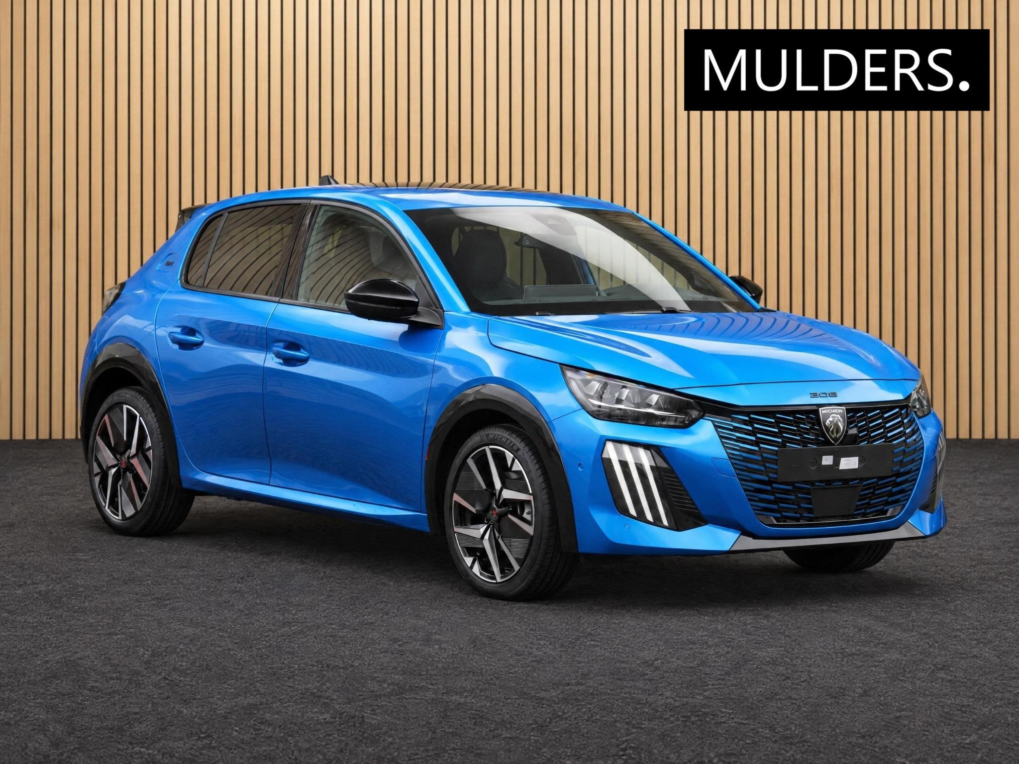 Peugeot 208 1.2 Hybrid 110 e-DCS6 GT VOORRAAD KORTING, Auto's, 12 maanden, 1203 kg, 1199 cc, Blauw