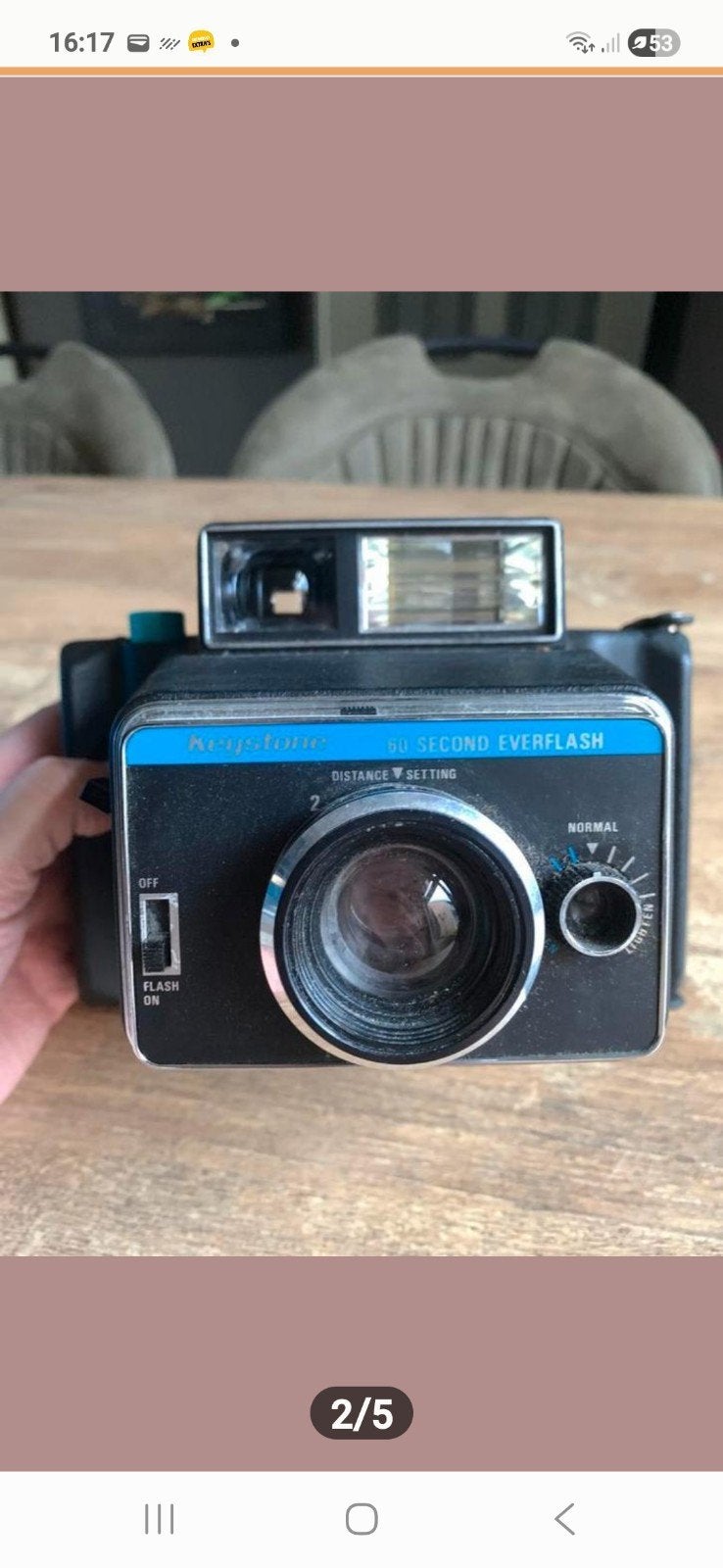 SNEL WEG camera Keystone, Ophalen of Verzenden, Polaroid, Overige Merken