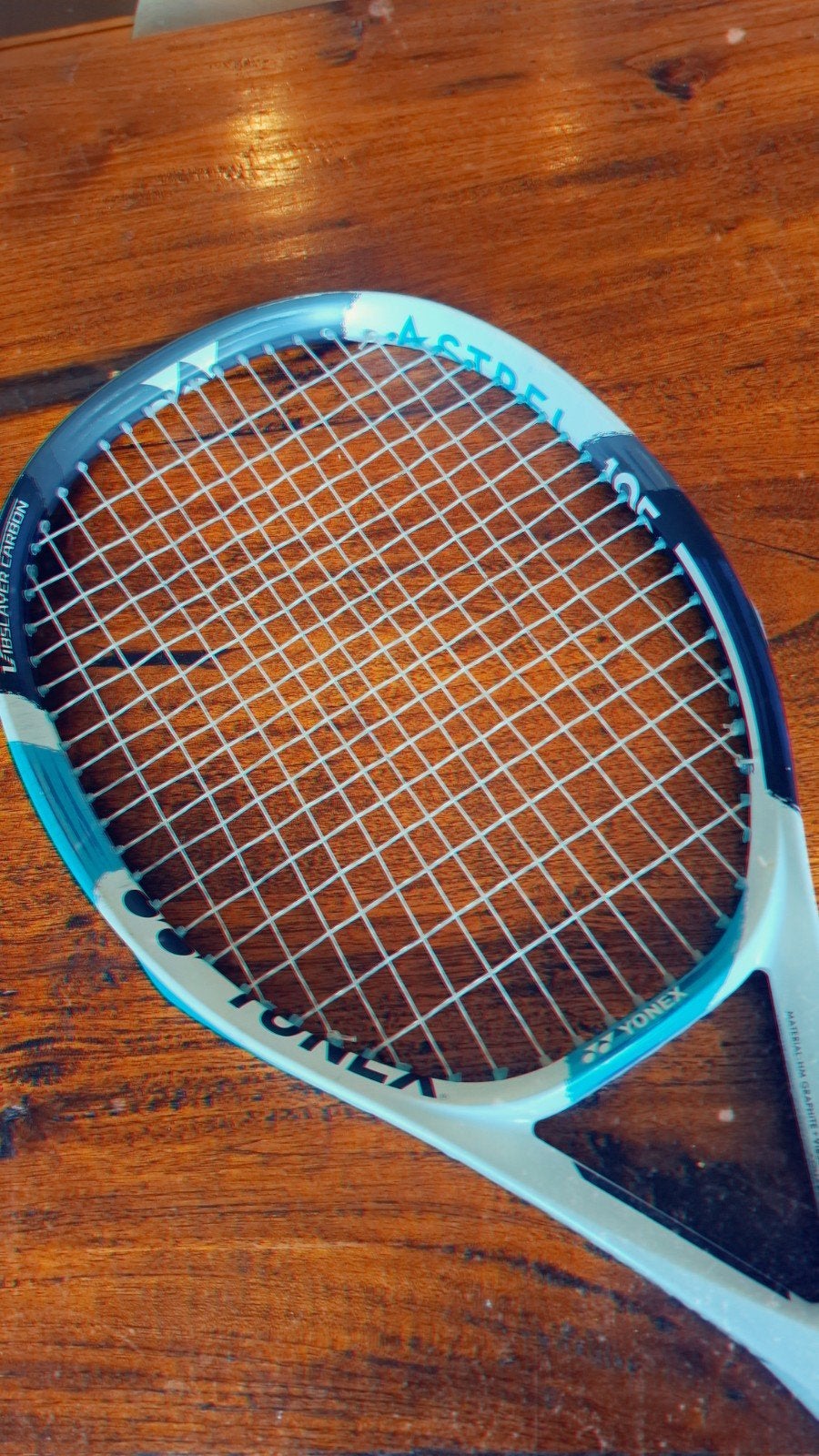 Yonex Astrel 105 Tennisracket - Zo goed als nieuw- wit, Overige merken, L1, Ophalen of Verzenden, Zo goed als nieuw
