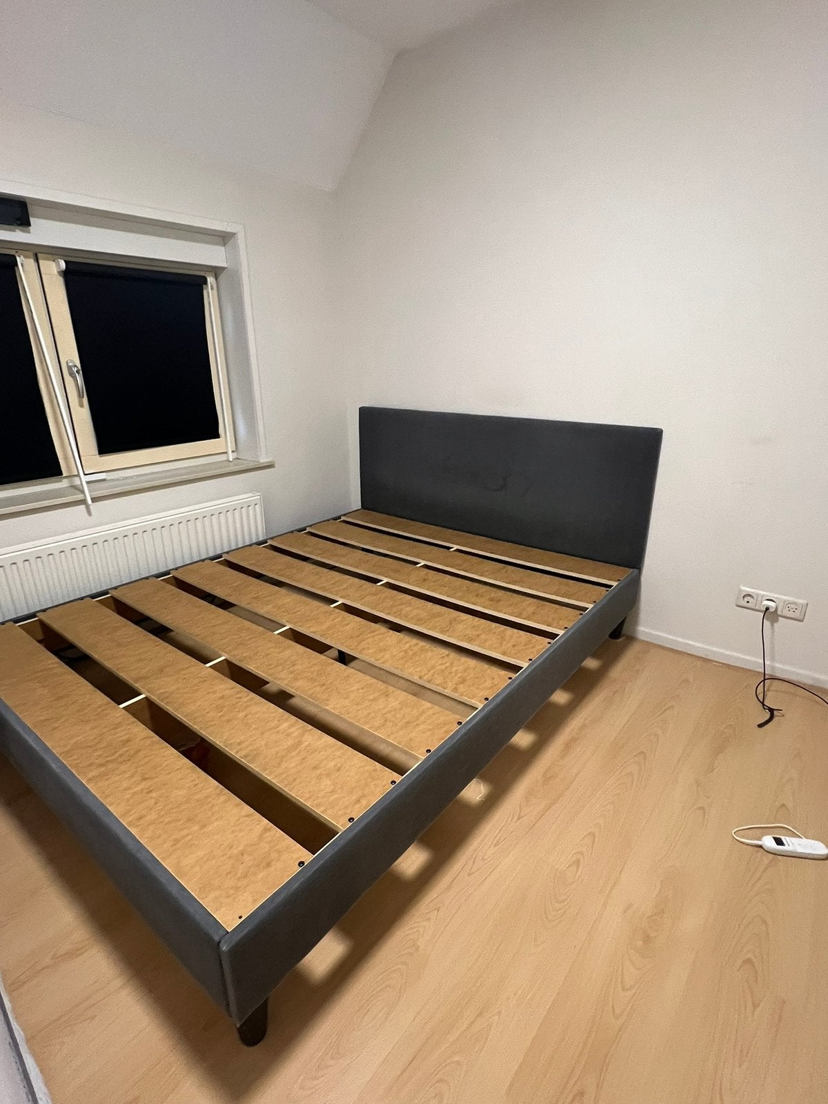 Ikea bed 160*200, Ophalen, Wit, Tweepersoons, Zo goed als nieuw