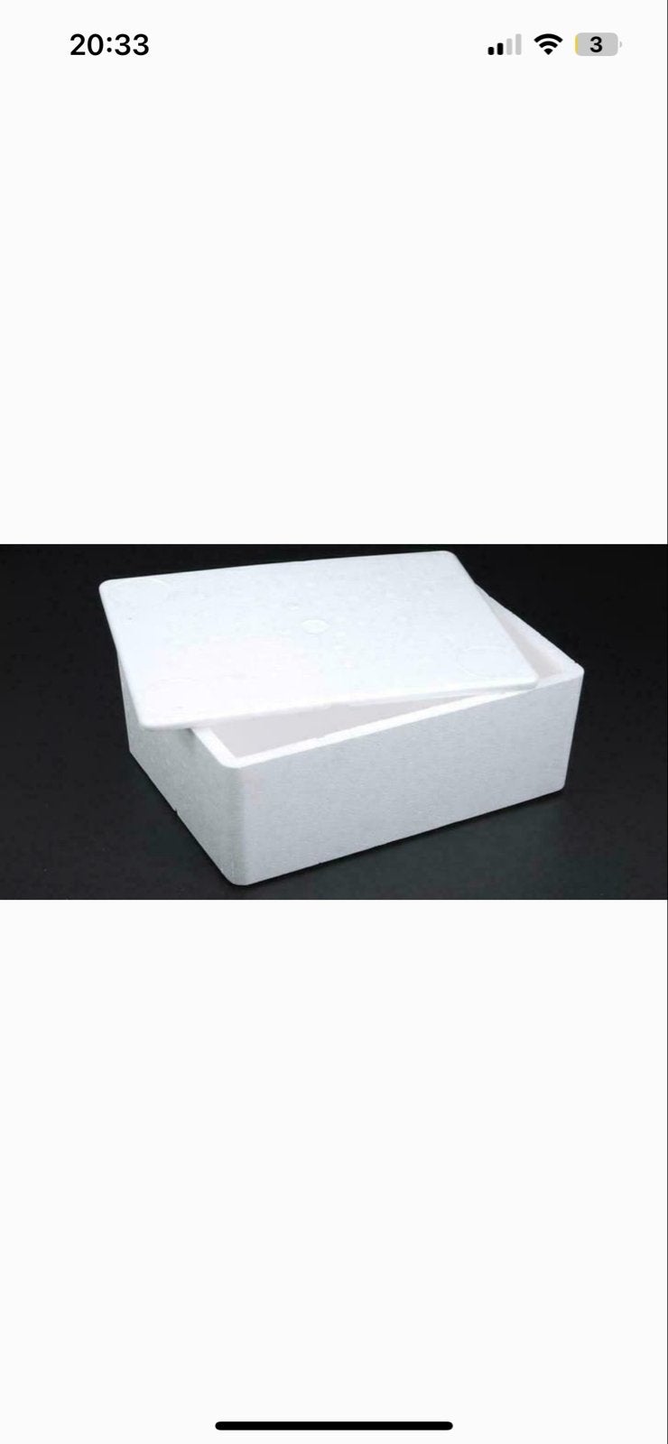 Piepschuim thermoboxen, Ophalen, Nieuw, Koelelement