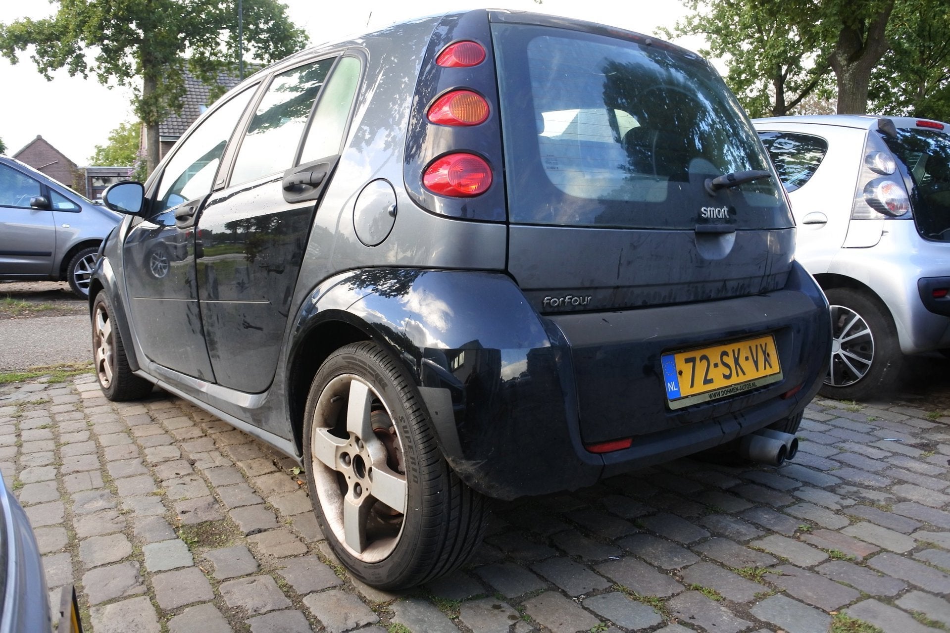 Smart Forfour 1.5 passion 5 drs nw apk 8-9-2027 airco, stoel, Auto's, Voorwielaandrijving, 4 cilinders, Leder en Stof, Origineel Nederlands
