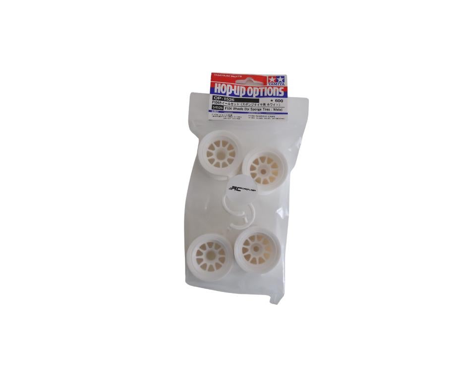 Tamiya 54526 F-104 Wheel Set (White), Ophalen of Verzenden, Nieuw, Onderdeel