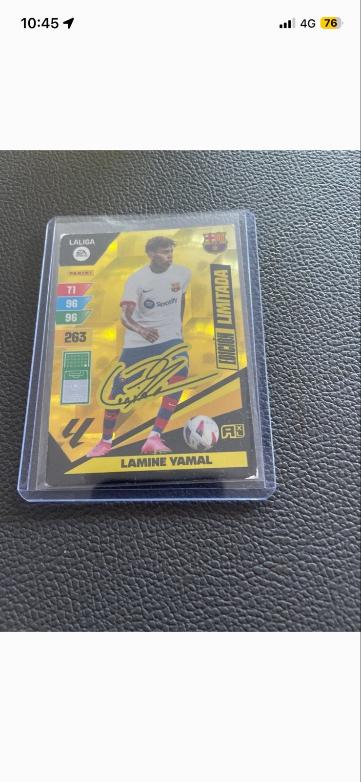 Lamine Yamal Panini Adrenalyn XL La Liga Limited Edition, Ophalen of Verzenden, Zo goed als nieuw, Buitenlandse clubs, Spelerskaart