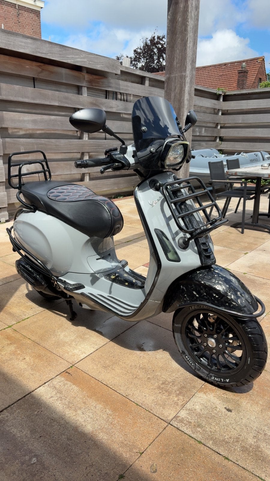 Vespa Sprint Iget E4 brom, Fietsen en Brommers, Brommeronderdelen | Scooters, Ophalen, Zo goed als nieuw, Overige typen, Vespa