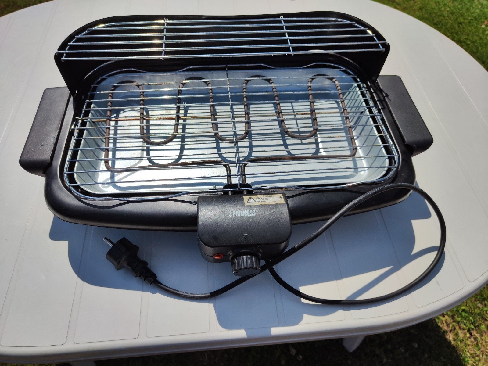Elektrische barbecue bbq, Ophalen, Gebruikt