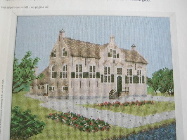 Borduurpatroon  Boerderij Zuid - Holland nr 4850 do, Hobby en Vrije tijd, Borduren en Borduurmachines, Verzenden, Nieuw, Handborduren