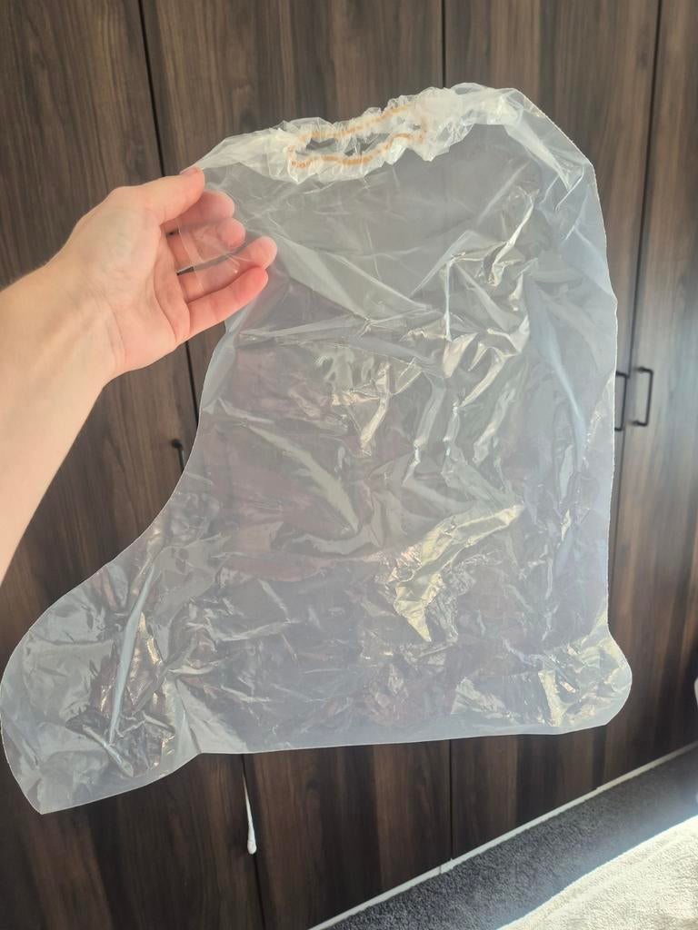 Plastic douche bescherm hoezen voor been, Ophalen of Verzenden