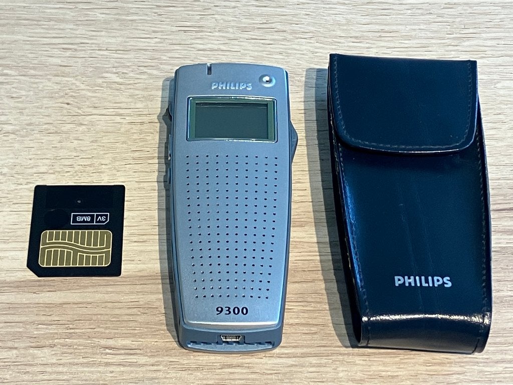PHILIPS digitale Pocket Memo LFH 9300 Dicteer Apparaat - 75%, Ophalen of Verzenden, Zo goed als nieuw
