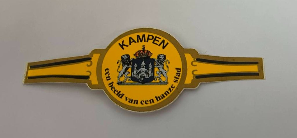Sticker Kampen een beeld van een Hanze stad, Verzamelen, Stickers, Zo goed als nieuw, Overige typen, Ophalen of Verzenden
