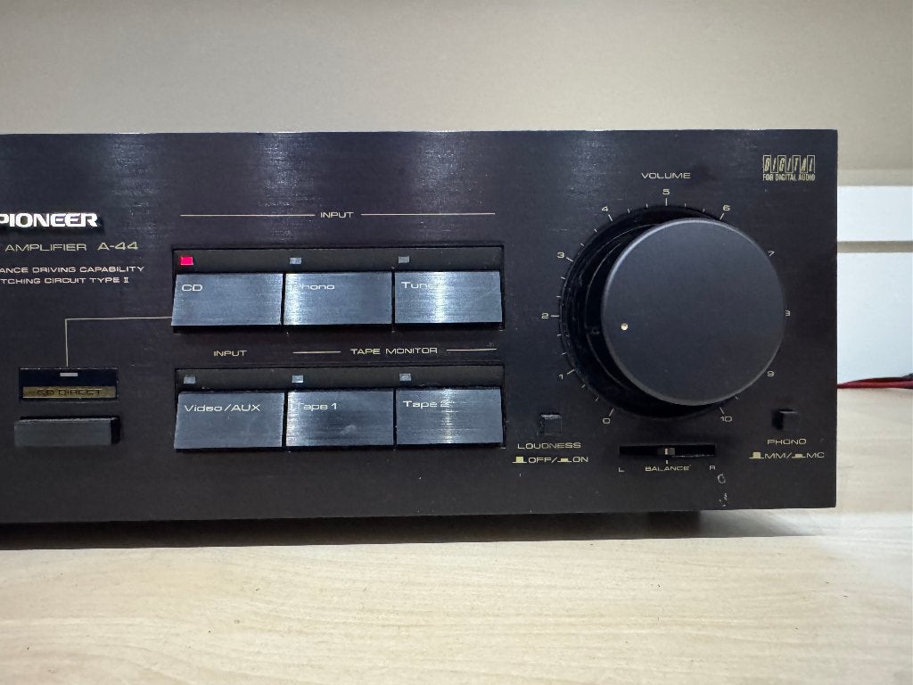 ✅ Pioneer A-44 Stereo Amplifier (Vintage), Refurbished, Ophalen of Verzenden, 60 tot 120 watt, Pioneer