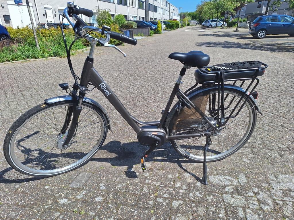 Rivel Berkely E-bike - damesfiets, kleine storing, Gebruikt, 47 tot 51 cm, 50 km per accu of meer, Ophalen