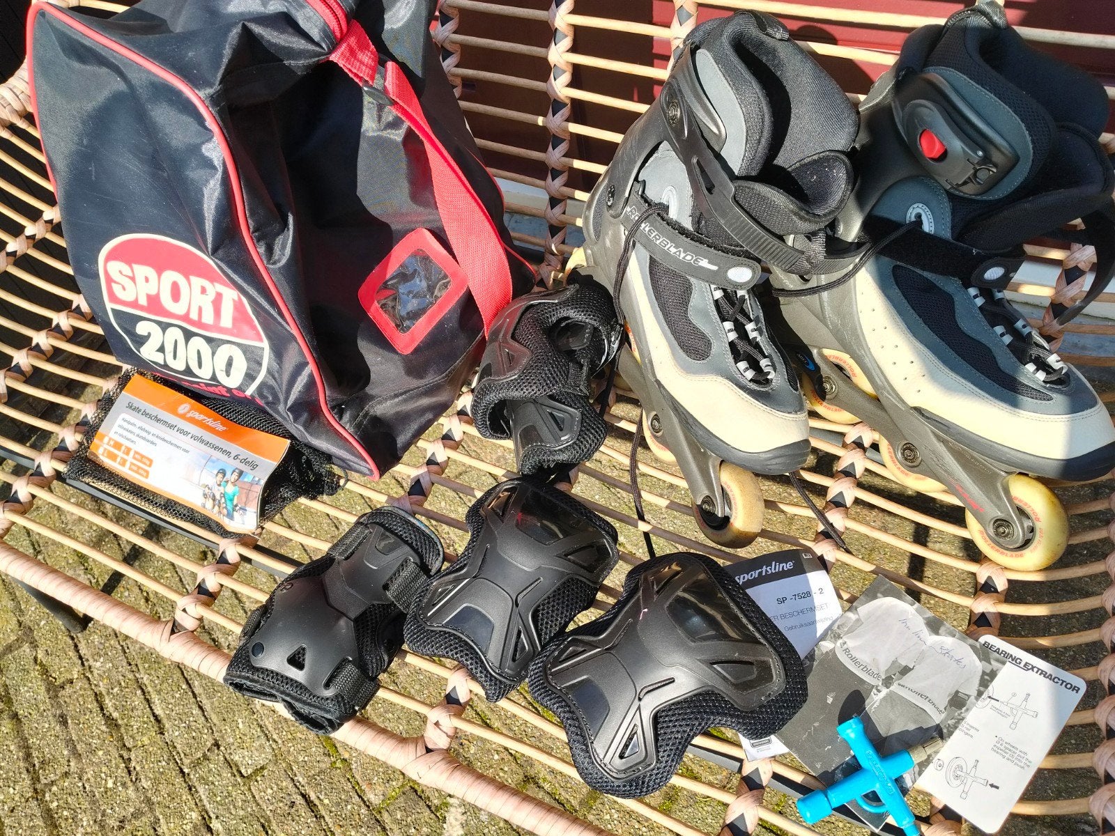 Inline skeelers Kitalpha Rollerblade maat 43., Sport en Fitness, Skeelers, Ophalen of Verzenden